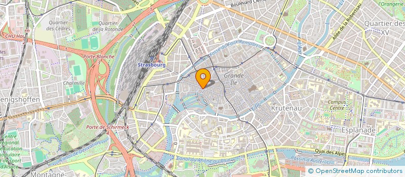 localisation de l'entreprise MARQUEN à STRASBOURG