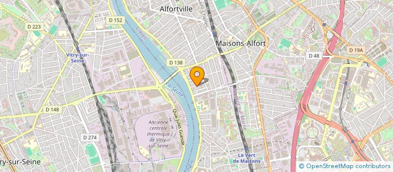 localisation de l'entreprise MARQUEPROTECT à ALFORTVILLE