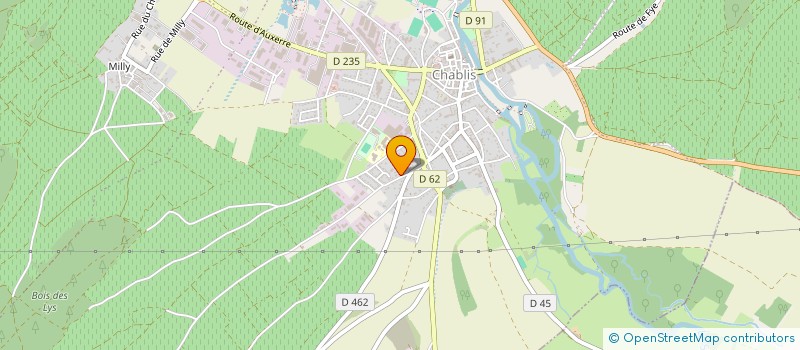 localisation de l'entreprise MARQUES  CHABLIS