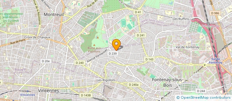 localisation de l'entreprise MARQUES à FONTENAY-SOUS-BOIS