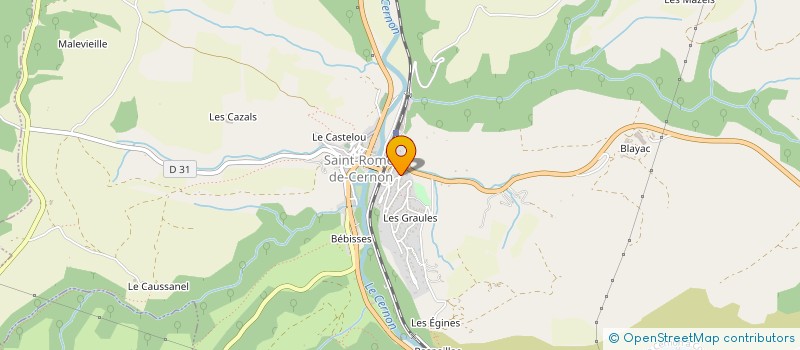 localisation de l'entreprise MARQUES AUTO DIRECT  SAINT-ROME-DE-CERNON