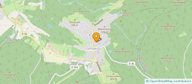 localisation de l'entreprise MARQUES B & F à LEMBERG