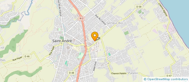localisation de l'entreprise MARQUES &BEAUTE DISTRIBUTION SELECTIVE à SAINT-ANDRE