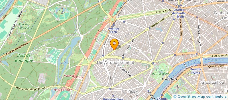 localisation de l'entreprise MARQUES ET DIFFUSION BOISSIER à PARIS