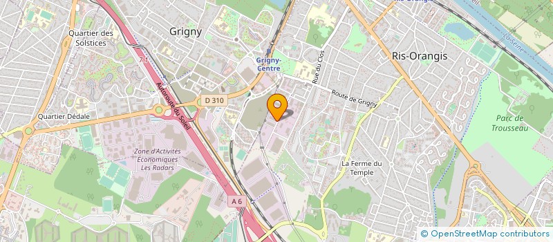 localisation de l'entreprise MARQUES GESTION à RIS-ORANGIS