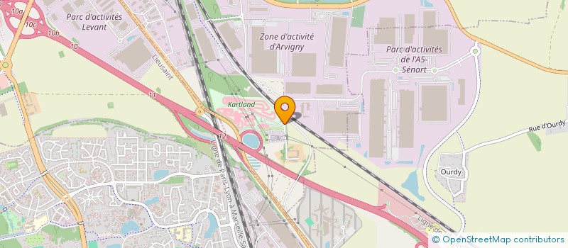 localisation de l'entreprise MARQUES GROUP à MOISSY-CRAMAYEL