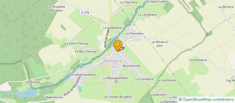 localisation de l'entreprise MARQUES JOAQUINA à TOUROUVRE AU PERCHE