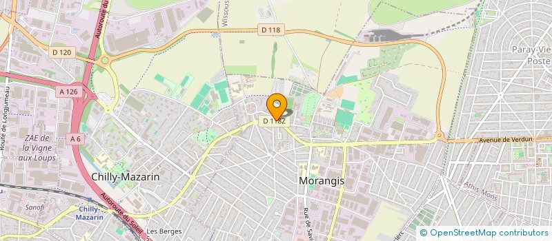 localisation de l'entreprise MARQUES METAL à MORANGIS
