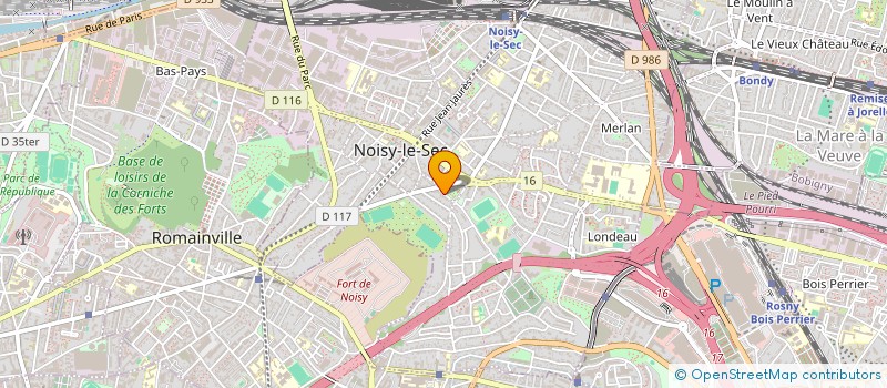 localisation de l'entreprise MARQUES P.D.G. à NOISY-LE-SEC