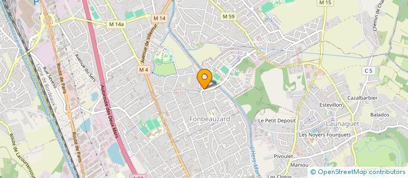 localisation de l'entreprise MARQUES PEREIRA  MONTBERON