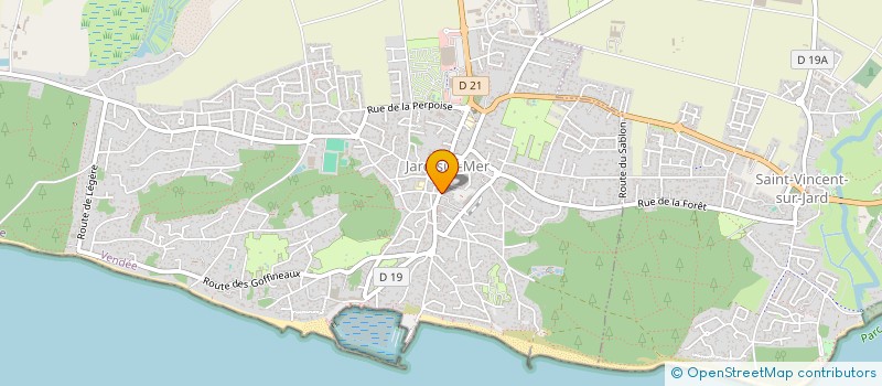 localisation de l'entreprise MARQUES PINOIT à JARD-SUR-MER