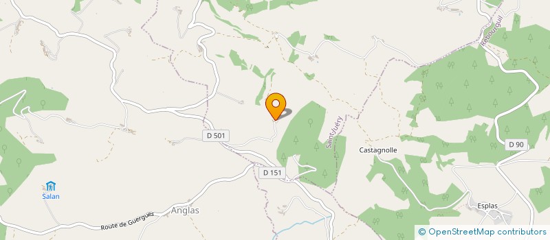 localisation de l'entreprise MARQUES RENOV  SAINT-JUERY