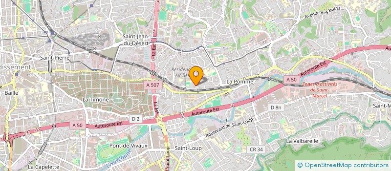 localisation de l'entreprise MARQUES-STYLE.COM à MARSEILLE 11