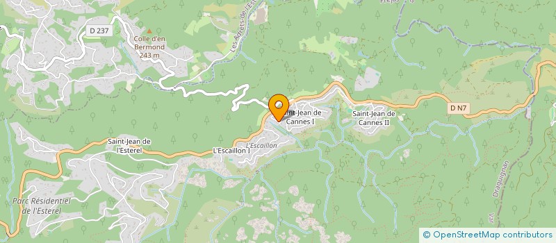 localisation de l'entreprise MARQUET à FREJUS