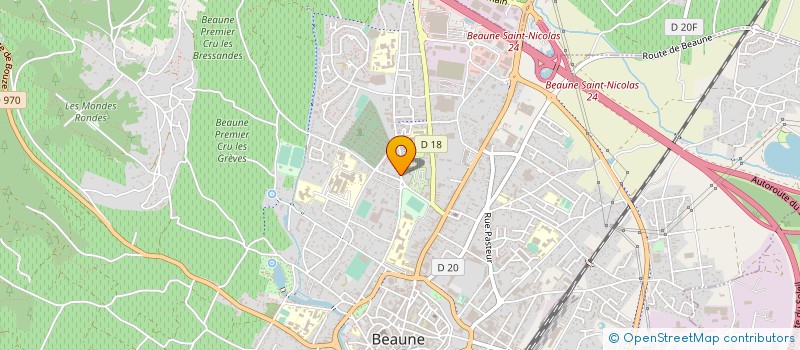 localisation de l'entreprise MARQUET EVENEMENT à BEAUNE