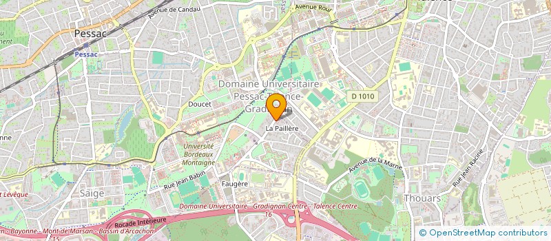 localisation de l'entreprise MARQUET INDIVISION à PESSAC