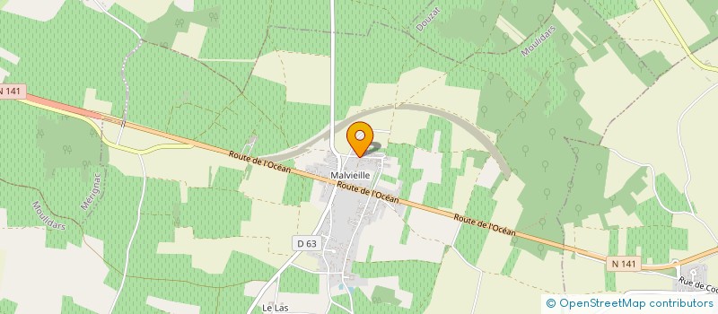 localisation de l'entreprise MARQUET INVESTISSEMENT PATRIMOINE à MOULIDARS