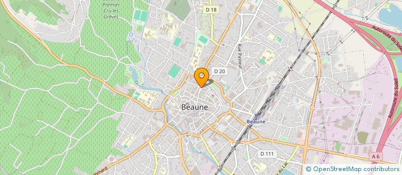 localisation de l'entreprise MARQUET MUSIQUE à BEAUNE