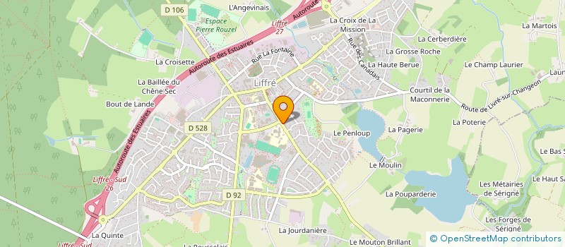 localisation de l'entreprise MARQUET-VINS  LIFFRE