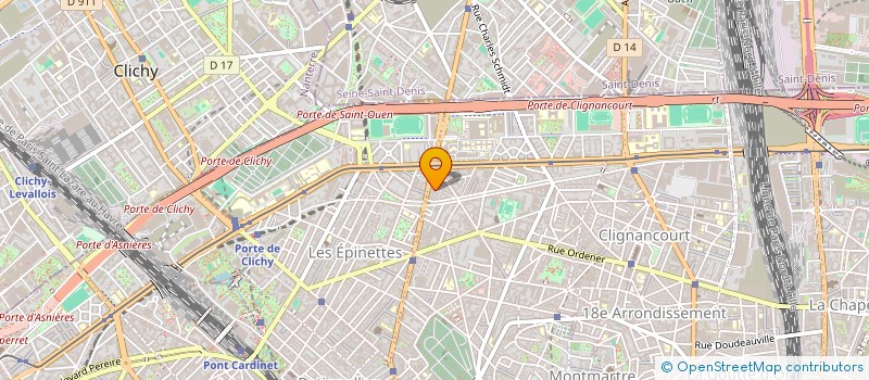 localisation de l'entreprise MARQUETERIE DE LA CITE DES CHENES à PARIS