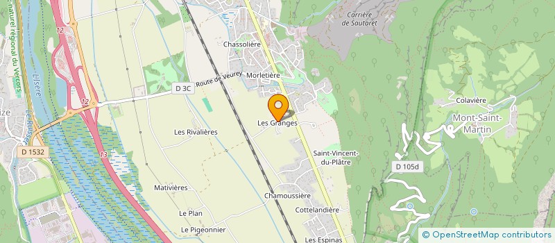 localisation de l'entreprise MARQUETIERE à VOREPPE