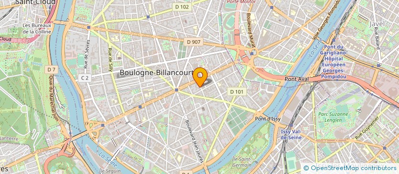 localisation de l'entreprise MARQUETIS CALL à LEVALLOIS-PERRET