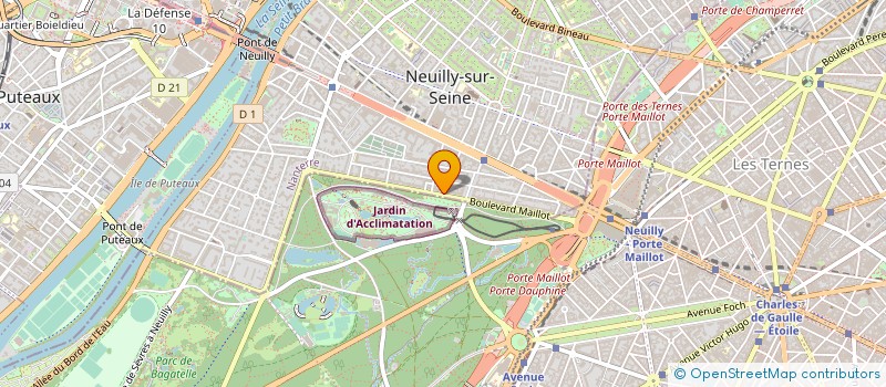 localisation de l'entreprise MARQUETTE à NEUILLY-SUR-SEINE