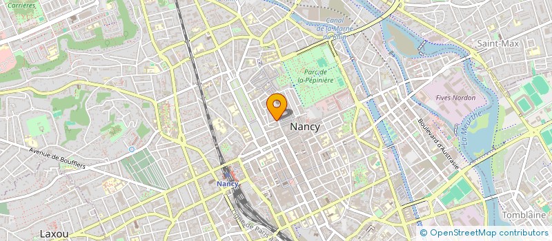 localisation de l'entreprise MARQUETTE à NANCY