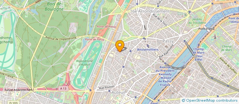 localisation de l'entreprise MARQUETTE FINANCE  PARIS