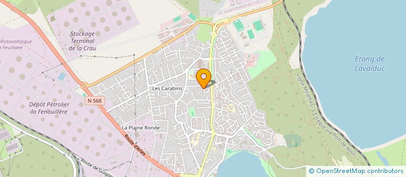 localisation de l'entreprise MARQUIER CONSTRUCTION RENOVATION  FOS-SUR-MER