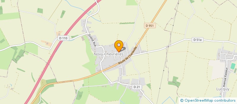 localisation de l'entreprise MARQUIGNY FINANCE  SORBON