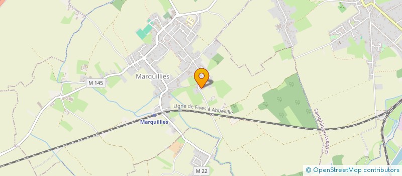 localisation de l'entreprise MARQUILLIES AUTREMENT ANIMATIONS  MARQUILLIES