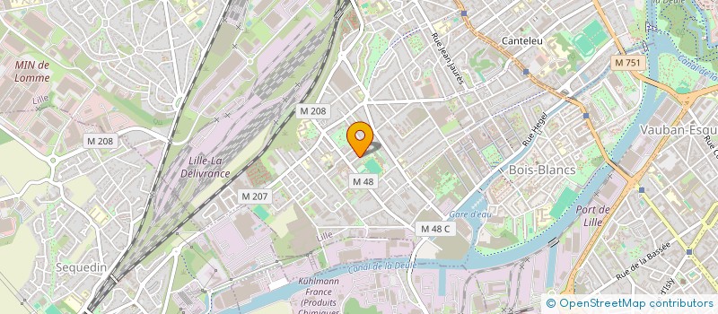 localisation de l'entreprise MARQUILLY INVEST  LILLE