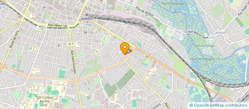 localisation de l'entreprise MARQUION BOURLON  AMIENS