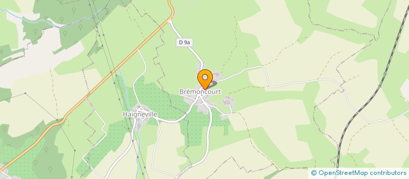 localisation de l'entreprise MARQUIS  BREMONCOURT