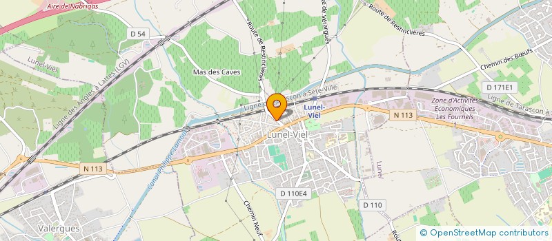 localisation de l'entreprise MARQUIS CERAM à LUNEL-VIEL