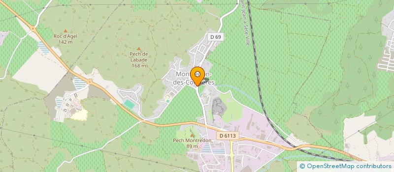 localisation de l'entreprise MARQUIS DE MONTREDON DE SCORRAILLE  MONTREDON-DES-CORBIERES