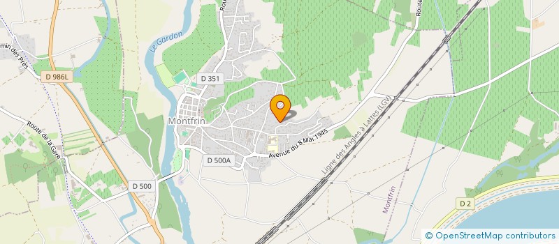 localisation de l'entreprise MARQUIS PERE ET FILS  MONTFRIN