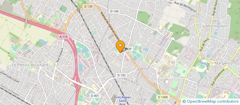 localisation de l'entreprise MARQUIS SERRURERIE SARL à SAINT-PRIX