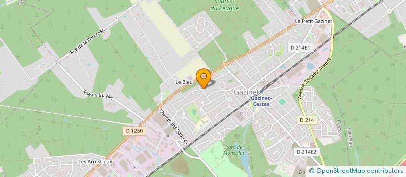 localisation de l'entreprise MARQUIS SOUND TECHNICIEN  CESTAS