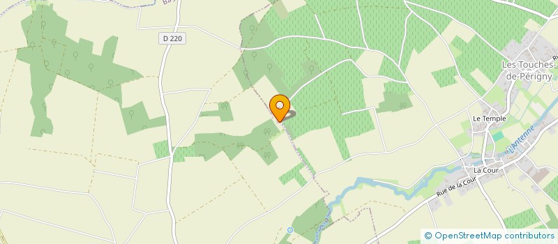 localisation de l'entreprise MARQUISAT  LES TOUCHES-DE-PERIGNY