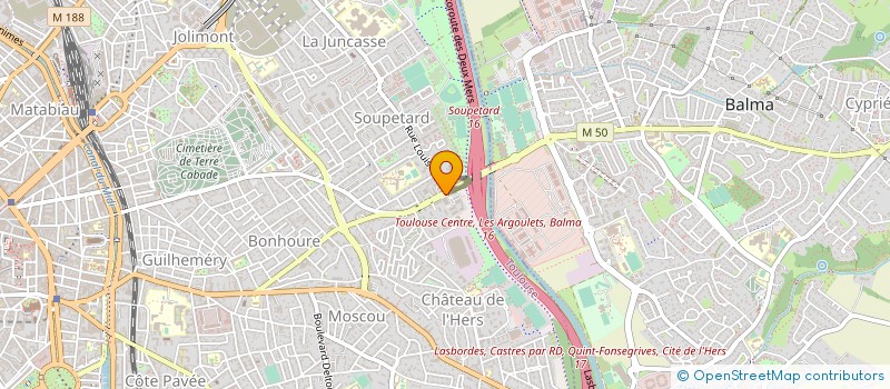 localisation de l'entreprise MARQUISAT DISTRIBUTION à TOULOUSE