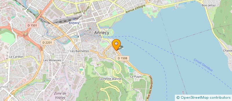 localisation de l'entreprise MARQUISATS-IMMO à ANNECY