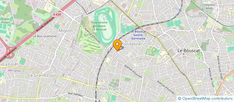 localisation de l'entreprise MARQUISE  LE BOUSCAT