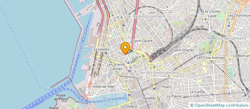 localisation de l'entreprise MARQUISE FANTAISIE à MARSEILLE