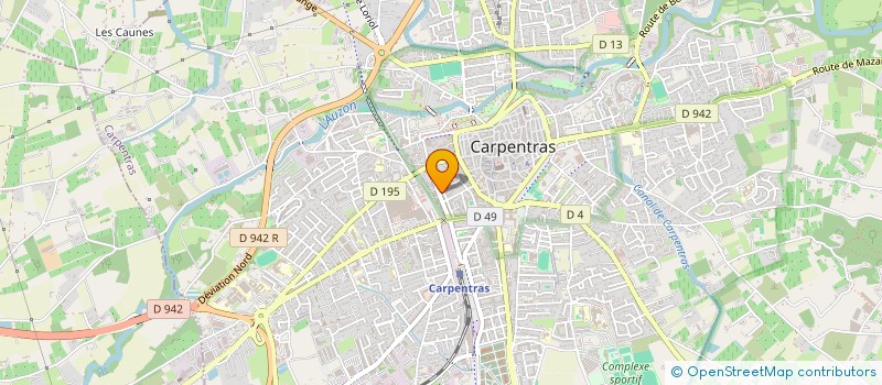 localisation de l'entreprise MARRAGOLCIT  CARPENTRAS