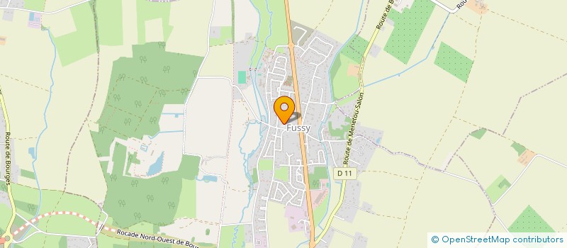 localisation de l'entreprise MARRAINE  FUSSY