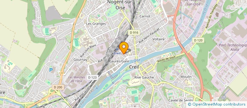 localisation de l'entreprise MARRAKECH  CREIL