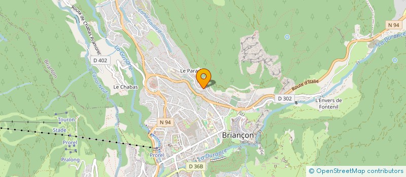 localisation de l'entreprise MARRANTE à BRIANCON
