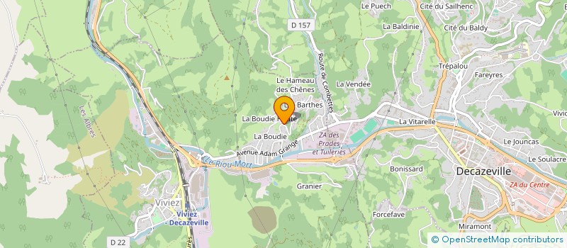 localisation de l'entreprise MARRE PATRICK ET VERONIQUE  AUBIN